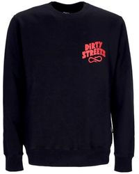 Propaganda - Hoodies & Sweatvesten ,Zwart ,Katoen Zwarte Crewneck Sweatshirt Met Geborduurd Logo - Lyst