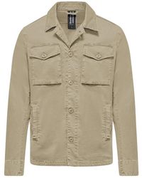 Bomboogie - Stretch Gabardine Jas - Lyst