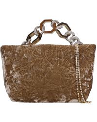 Gedebe - Mini Jessye Samttasche - Lyst