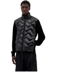 Moncler - Gepolsterter zip-up cardigan - Lyst