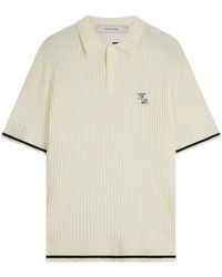 Filling Pieces - Tops ,Katoen Fijngebreide Polo - Lyst