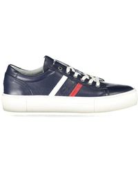 Tommy Hilfiger - Blauer Leder Herren Sneaker - Lyst