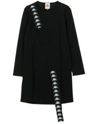 Kappa - Kleedjes ,Zwart ,Shirtjurken - Lyst