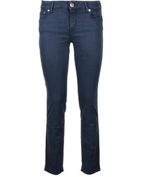Jacob Cohen - Stretch modal baumwollmischung jeans - Lyst