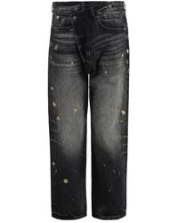 R13 - Straight Fit Jeans - Lyst