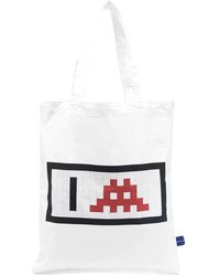 Comme des Garçons - Invader Katoenen Tote Bag - Lyst