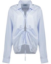 Prada - Blouses - Lyst