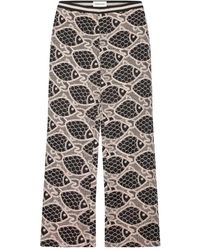 FABIENNE CHAPOT - Wide Trousers - Lyst