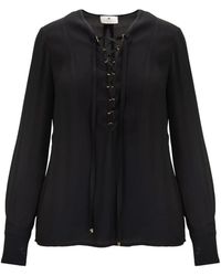 Elisabetta Franchi - Blouses - Lyst