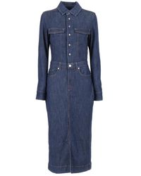 7 For All Mankind - Shirt Dresses - Lyst