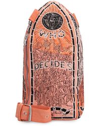 Who Decides War - Crossbody-tasche mit gestickten patches - Lyst