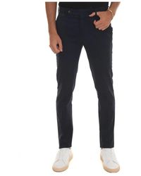 BERWICK  1707 - Slim Fit Chino Broek Met Tailoring Vent - Lyst