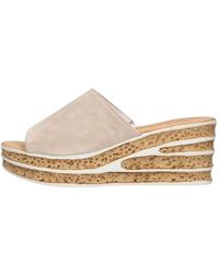 Gabor - Komfortabler Beiger Wildleder-Slipper 650.1 - Lyst