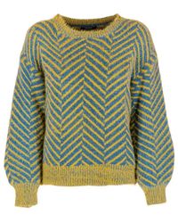 Fracomina - Knitwear > round-neck knitwear - Lyst