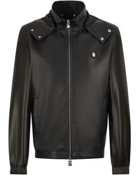 Billionaire - Nappa Leder Windbreaker Basic - Lyst