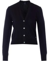 A.P.C. - Truien & Vesten ,Zwart ,Cardigans - Lyst