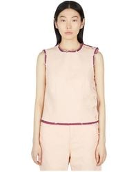 Raf Simons - Sleeveless Tops - Lyst