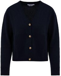 Not Shy - Truien & Vesten ,Blauw ,Stijlvolle Cardigan Sweaters Voor Vrouwen - Lyst