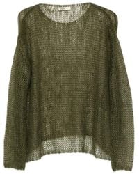 KHAITE - Round-Neck Knitwear - Lyst