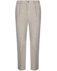 Dell'Oglio - Slim-Fit Trousers - Lyst