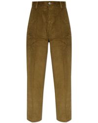 Ami Paris - Straight Trousers - Lyst