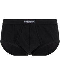 Dolce & Gabbana - Simpele Boxers Met Logo - Lyst