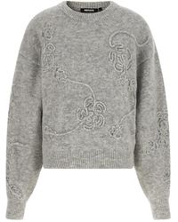 ROTATE BIRGER CHRISTENSEN - Round-Neck Knitwear - Lyst