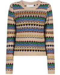 Dries Van Noten - Truien & Vesten ,Veelkleurig ,Wol Tedd Trui - Lyst