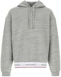 DSquared² - Cotton Oversize Sweatshirt - Lyst
