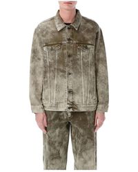 Levi's - Jassen ,Grijs ,Katoen Relaxed Fit Trucker Jacket - Lyst