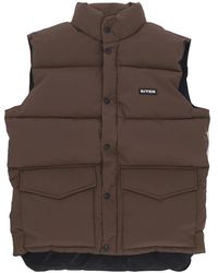 Iuter - Jassen ,Bruin ,Polyester Bruine Puff Vest Donsjas - Lyst