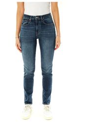 Denham - Slim fit mid waist jeans - Lyst