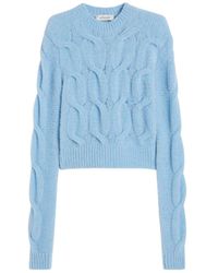 Sportmax - Round-Neck Knitwear - Lyst
