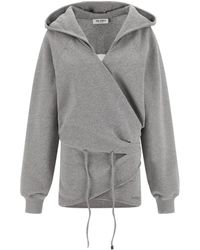 The Attico - Hooded Mini Dress - Lyst