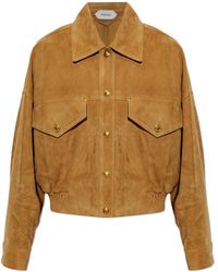Versace - Leather Jackets - Lyst