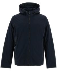 Rrd - Jassen ,Blauw ,Technische Jas Met Capuchon - Lyst