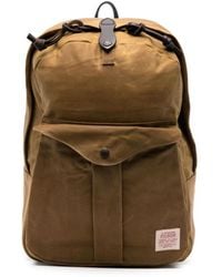 Filson - Brauner Baumwollrucksack Mit Logopatch - Lyst