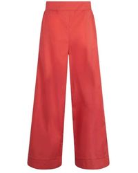 Liu Jo - Wide Trousers - Lyst