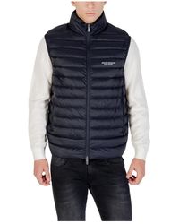ARMANI EXCHANGE - Gewatteerde Mouwloze Donsvest - Lyst