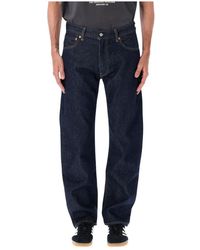Levi's - Jeans ,Blauw ,Katoen 555 Relaxed Straight - Lyst