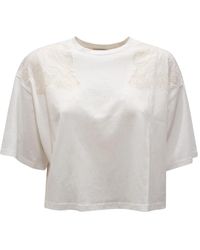 Elisabetta Franchi - T-Shirts - Lyst
