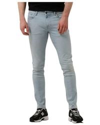 Pure Path - Slim Fit Blaue Jeans The Jone - Lyst