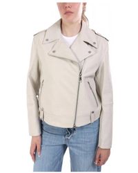 HUGO - Jassen ,Leather Jassen - Lyst