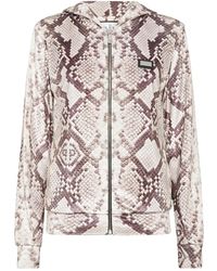 Philipp Plein - Zip Hoodie All-Over Python - Lyst