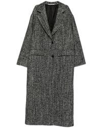 Tagliatore - Jassen ,Zwart ,Wol Carine Single-Breasted Jas - Lyst