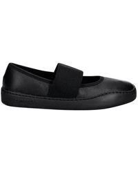Camper - Schoenen ,Zwart ,Leer Peu Touring Ballerina - Lyst