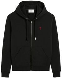 Ami Paris - Zwarte Sweatshirt Voor Mannen Aw25 - Lyst