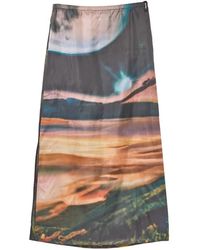 Sunnei - Midi Skirts - Lyst
