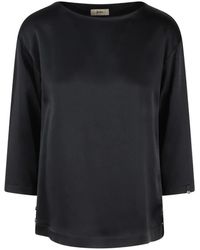 Herno - Blusa Elegante De Viscosa, Mujer, Talla - Lyst