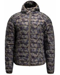 J.O.T.T - Jassen ,Groen ,Leer Nico Hooded Puffer Jacket - Lyst